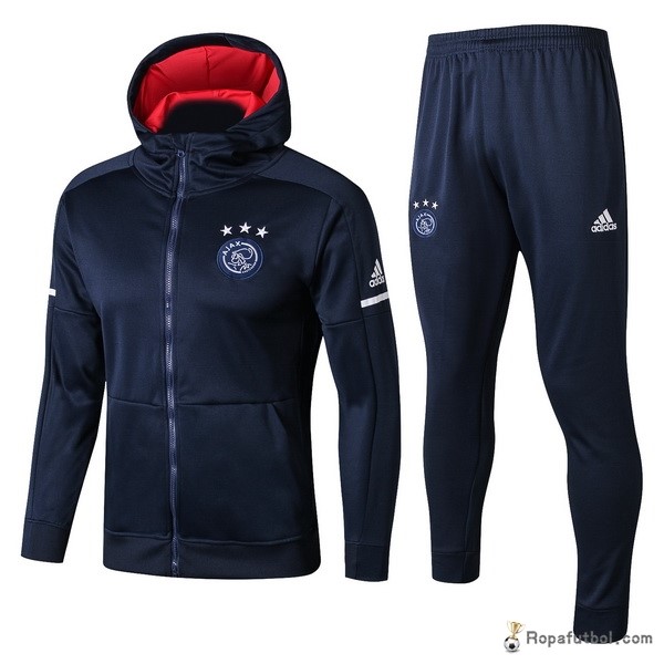 Chaqueta Ajax 2017/18 Azul Rojo